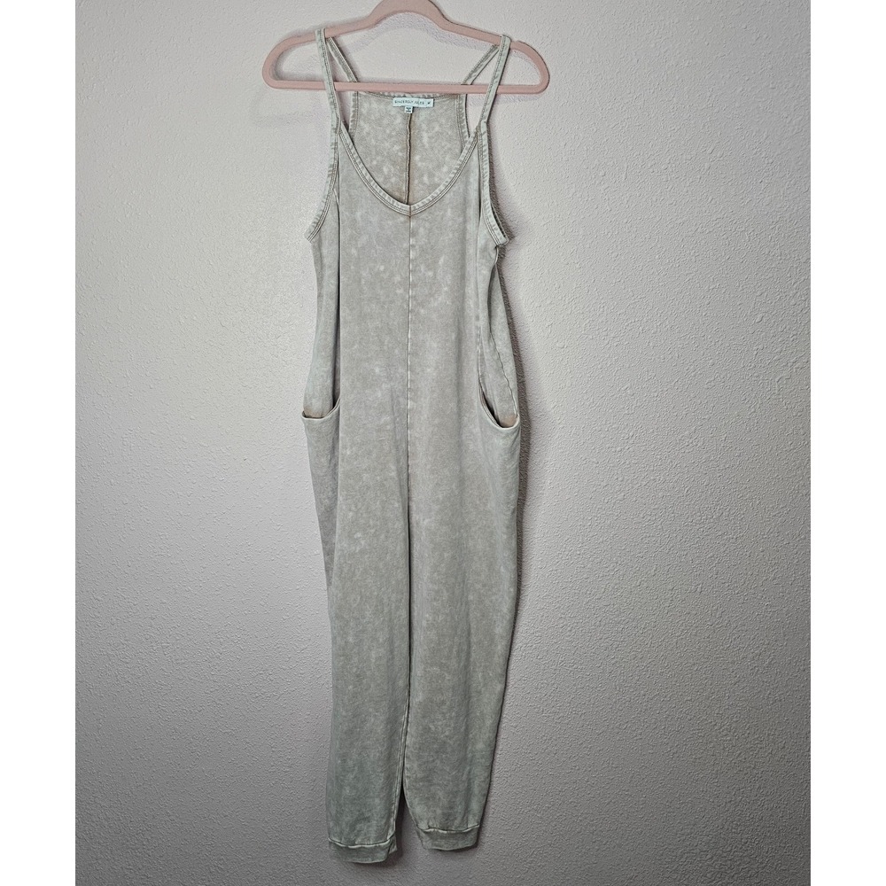 Sincerely Jules Jumpsuit Slouchy Jogger Pants Sleeveless Women's Medium Pink